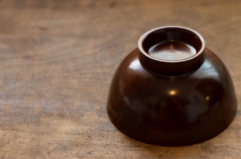 画像4: るるの小屋　拭漆椀・欅