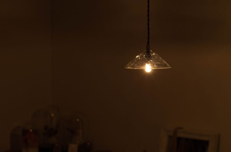 画像5: 吹きガラス工房 一星　モールシェード・ランプ
