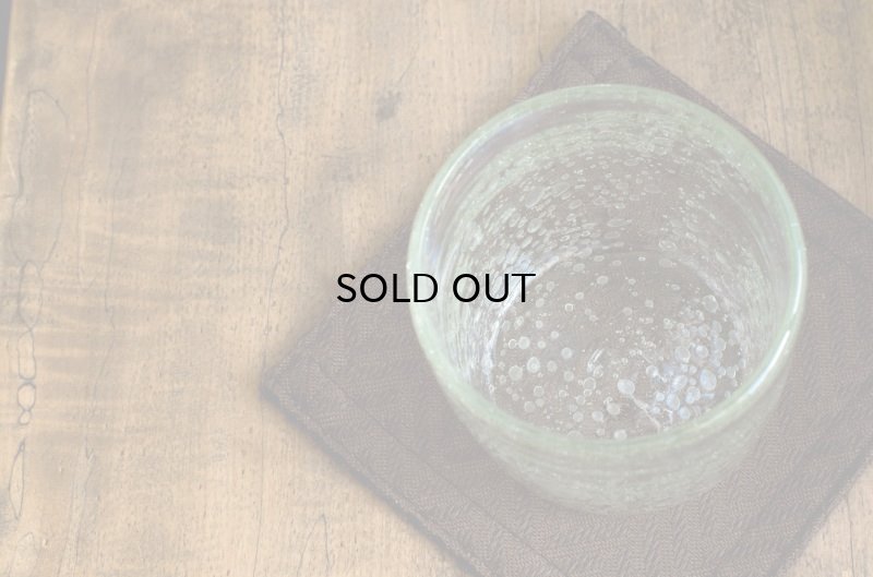 画像5: 吹きガラス工房 一星 うす泡ロックグラス