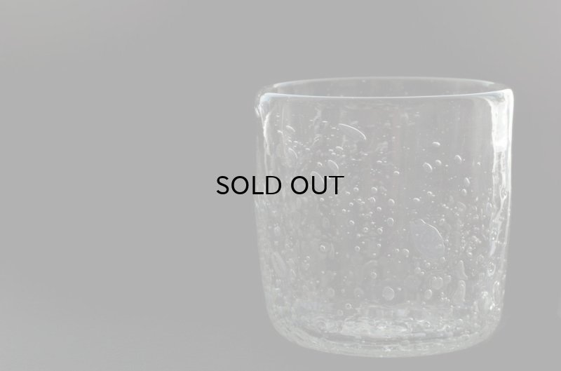 画像6: 吹きガラス工房 一星 うす泡ロックグラス
