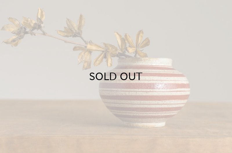 画像8: 沼田智也　赤絵・独楽文木蓋壷