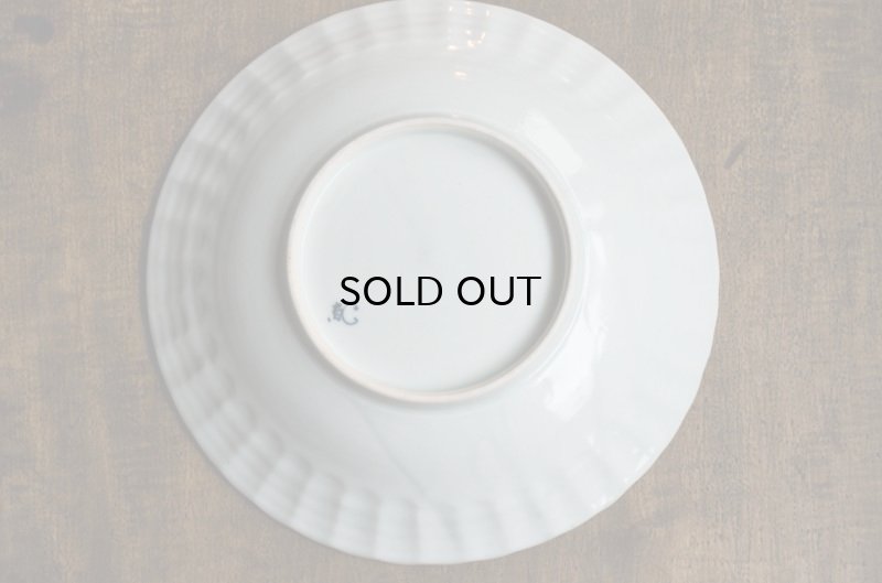 画像7: 阿部春弥　白磁ひまわり7.5寸皿