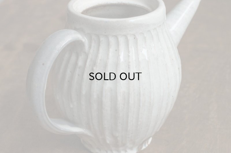 画像5: 福井一伯 　粉引しのぎポット・大