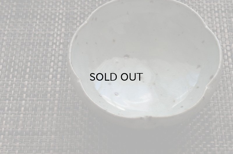 画像4: 八田　亨　粉引五寸輪花鉢