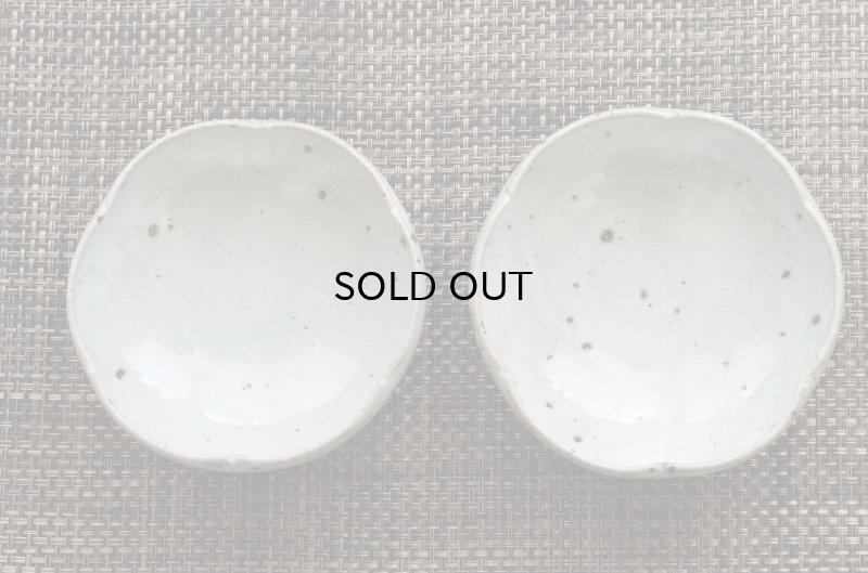 画像6: 八田　亨　粉引五寸輪花鉢