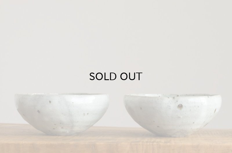 画像7: 八田　亨　粉引五寸輪花鉢