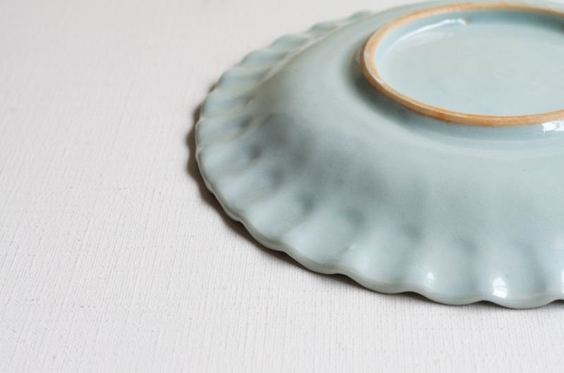 画像4: 高桑英隆　白磁輪花6寸皿