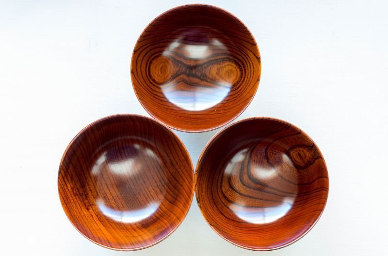 画像6: るるの小屋　拭漆椀・欅