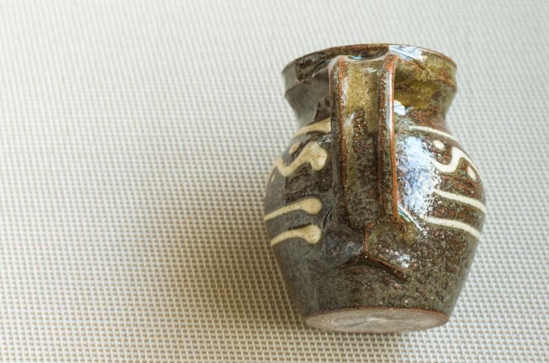 画像6: 北窯・松田米司工房　イッチン波文ピッチャー