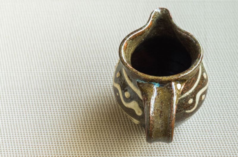 画像5: 北窯・松田米司工房　イッチン波文ピッチャー