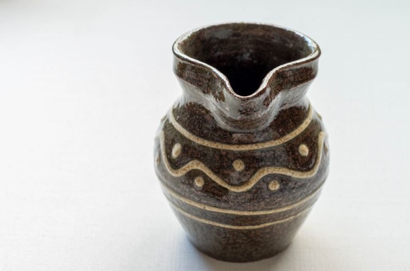 画像4: 北窯・松田米司工房　イッチン波文ピッチャー