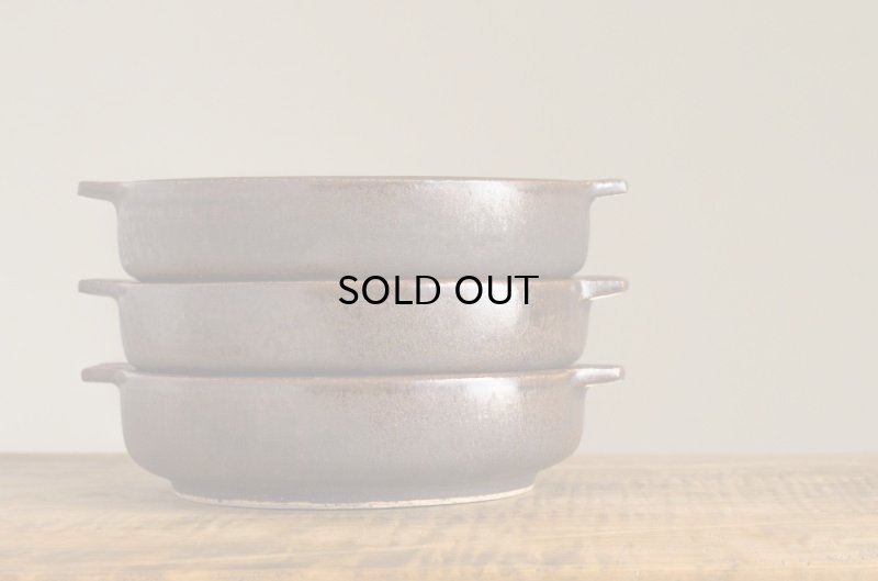 画像5: 後藤奈々　グラタン皿・黒 L