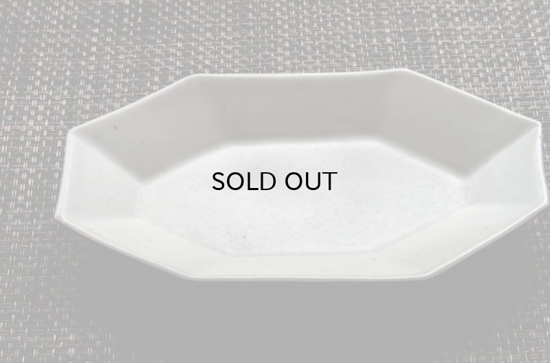 画像4: 広瀬 佳子  八角ロングプレート 白  L