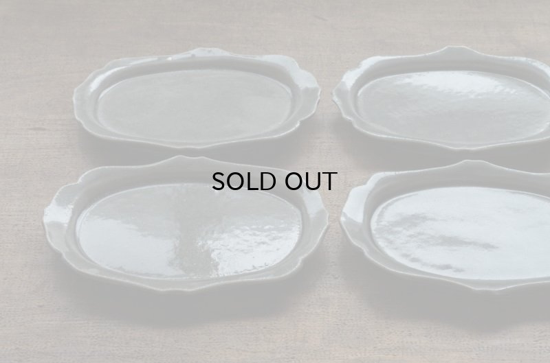 画像7: 広瀬 佳子  洋皿  灰  S