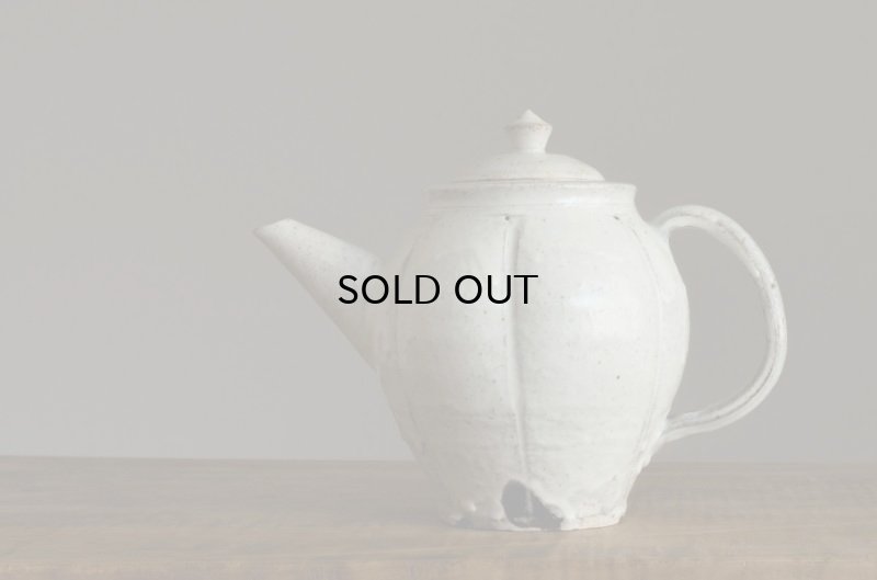 画像3: 福井一伯 　粉引輪花ポット