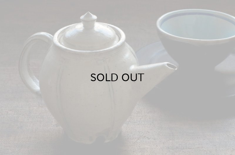 画像10: 福井一伯 　粉引輪花ポット