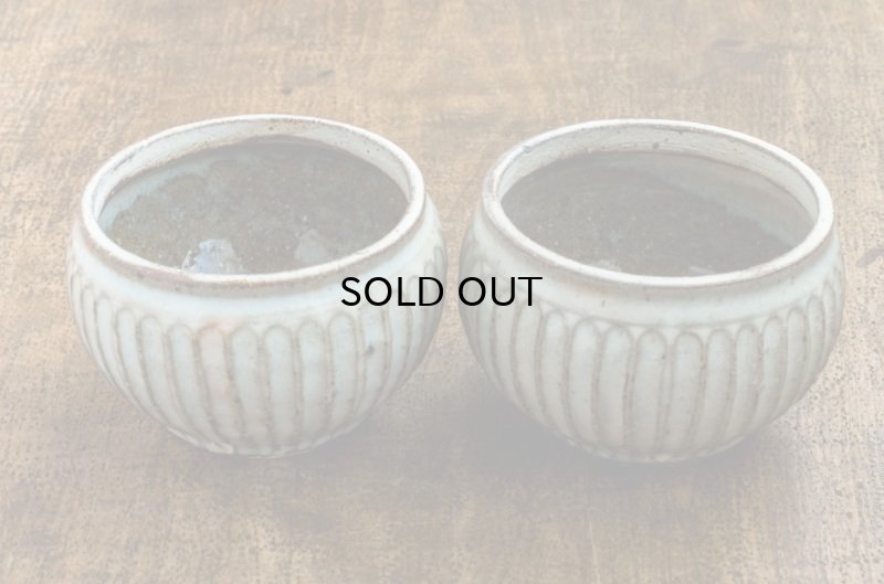 画像7: 福井一伯  灰釉 塩壷・小 A