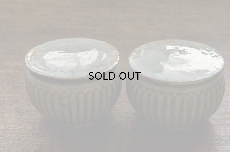 画像8: 福井一伯  灰釉 塩壷・小 A