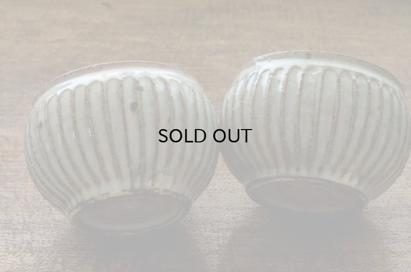 画像11: 福井一伯  灰釉 塩壷・小 A