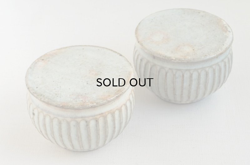 画像5: 福井一伯  灰釉 塩壷・小 A