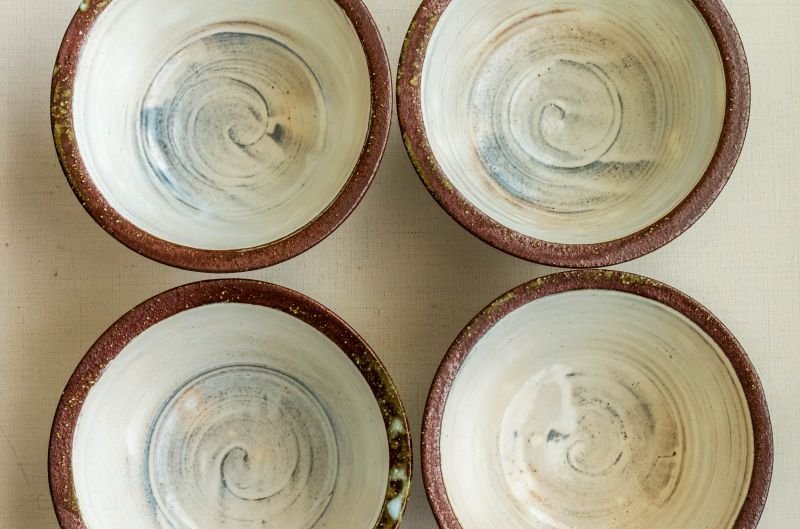 画像13: 福井一伯 　線刻三島鉢