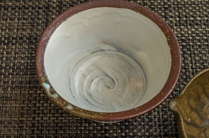 画像8: 福井一伯 　線刻三島鉢