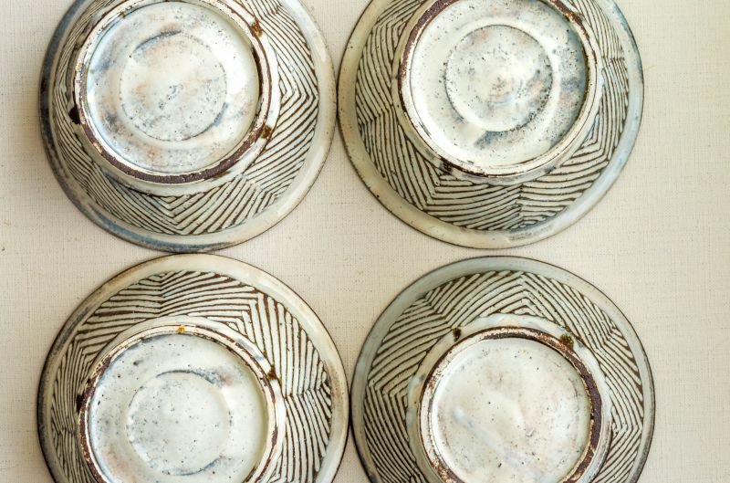 画像14: 福井一伯 　線刻三島鉢