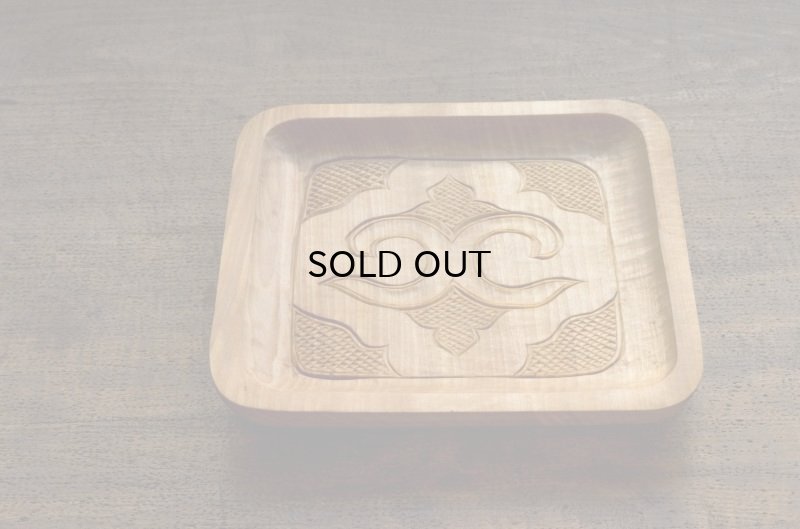 画像5: アイヌの手仕事 二風谷 イタ 木彫り 盆