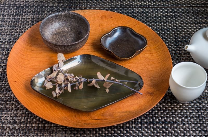 画像3: るるの小屋　26cmプレート・ケヤキ