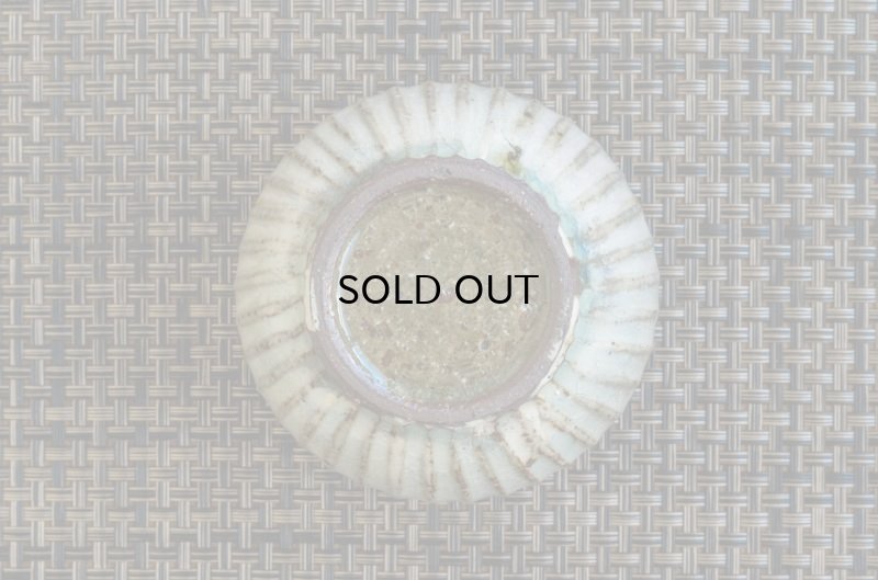 画像13: 福井一伯  粉引灰釉 蓋物・小 