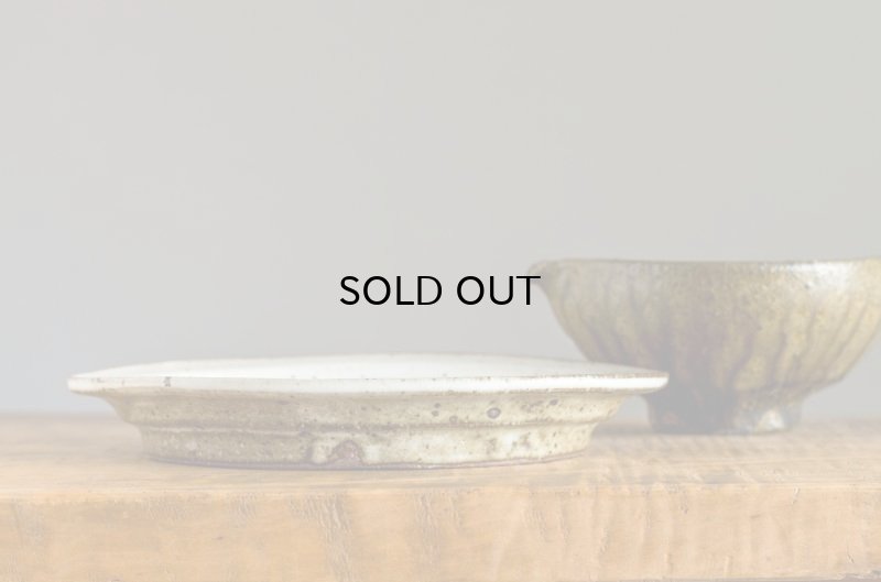 画像9: 福井一伯  粉引オーバル皿・小