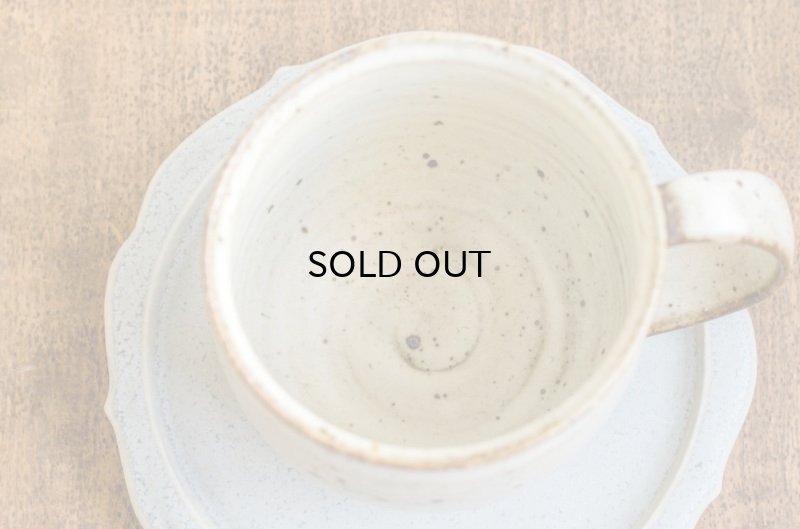 画像3: 福井一伯  粉引マットマグ・大 b.