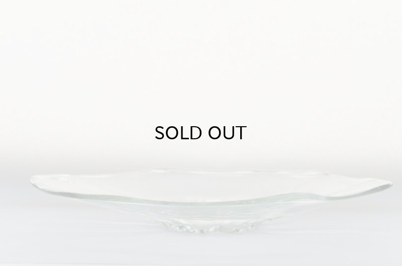 画像6: 吹きガラス工房 一星 モールうす氷皿・B