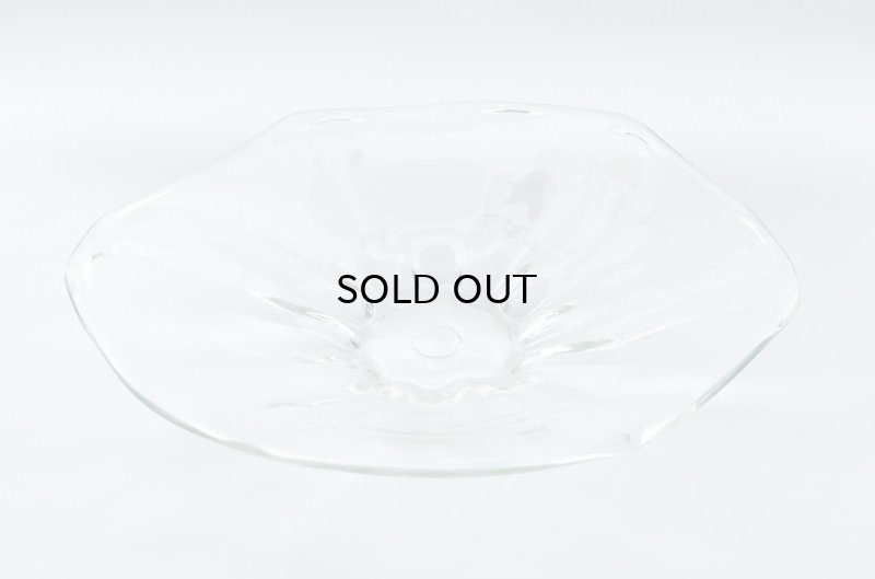 画像3: 吹きガラス工房 一星 モールうす氷皿・B