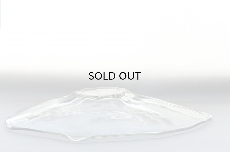 画像7: 吹きガラス工房 一星 モールうす氷皿・C