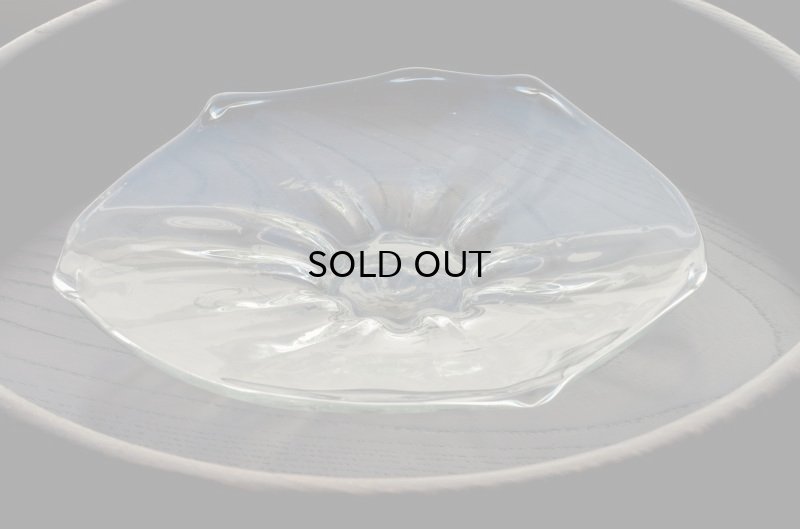 画像9: 吹きガラス工房 一星 モールうす氷皿・C