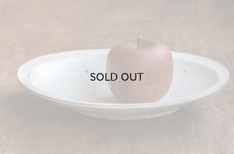 画像6: 福井一伯  粉引オーバル鉢・大