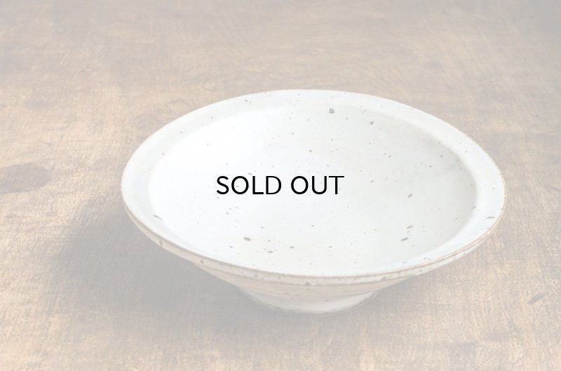 画像7: 福井一伯  粉引オーバル鉢・大