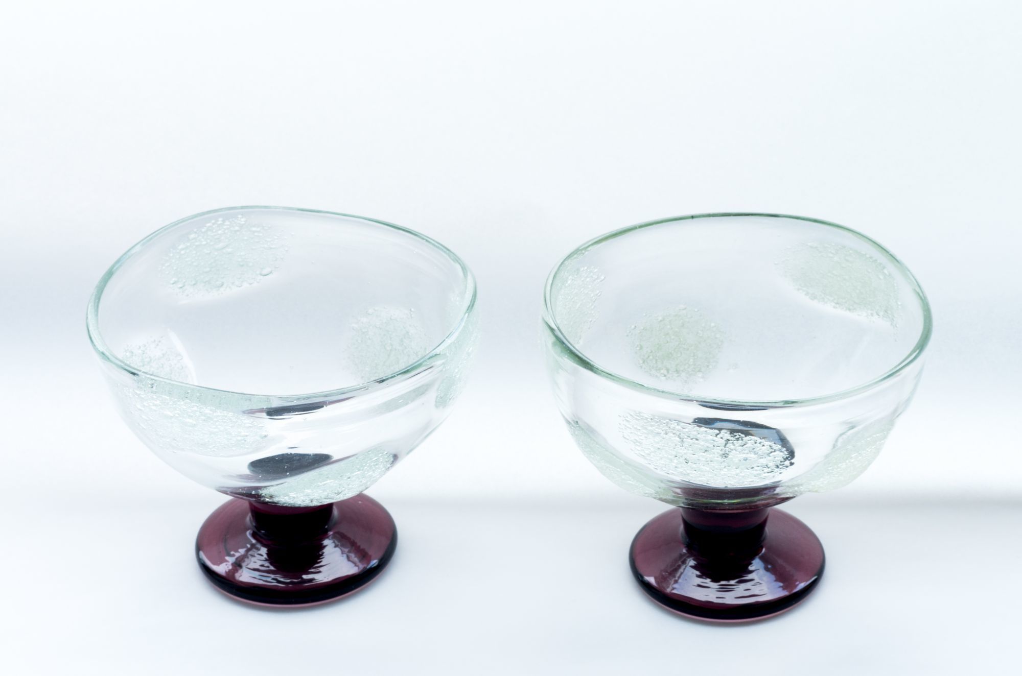 吹きガラス工房  一星 氷コップ